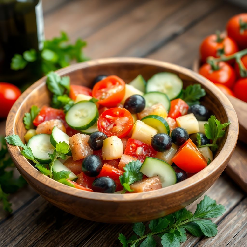 Insalata della casa: fresca, colorata e veloce