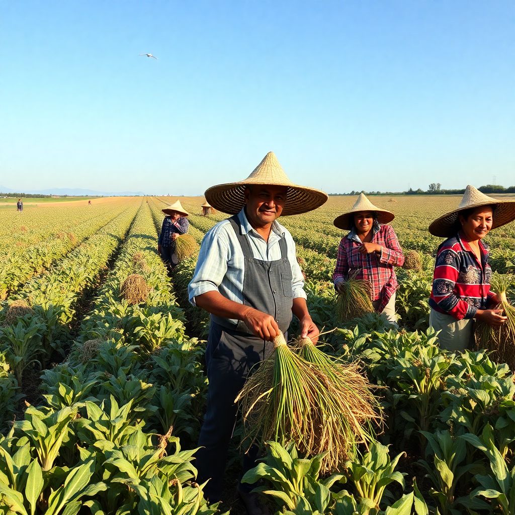 Lavoratori extracomunitari impiegati in un'azienda agricola italiana con nulla osta Decreto Flussi