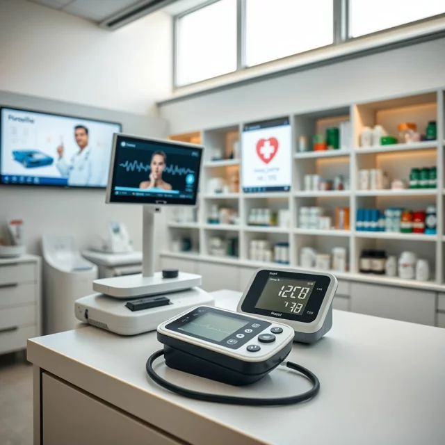 Postazione di telemedicina e screening presso Farmacia Mandragona ad Adrano