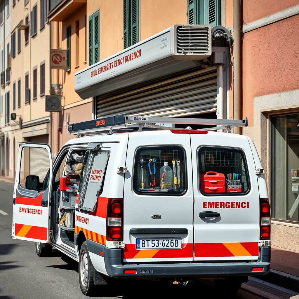 Furgone officina ARTE SERVICE tapparellista Biassono per pronto intervento rapido