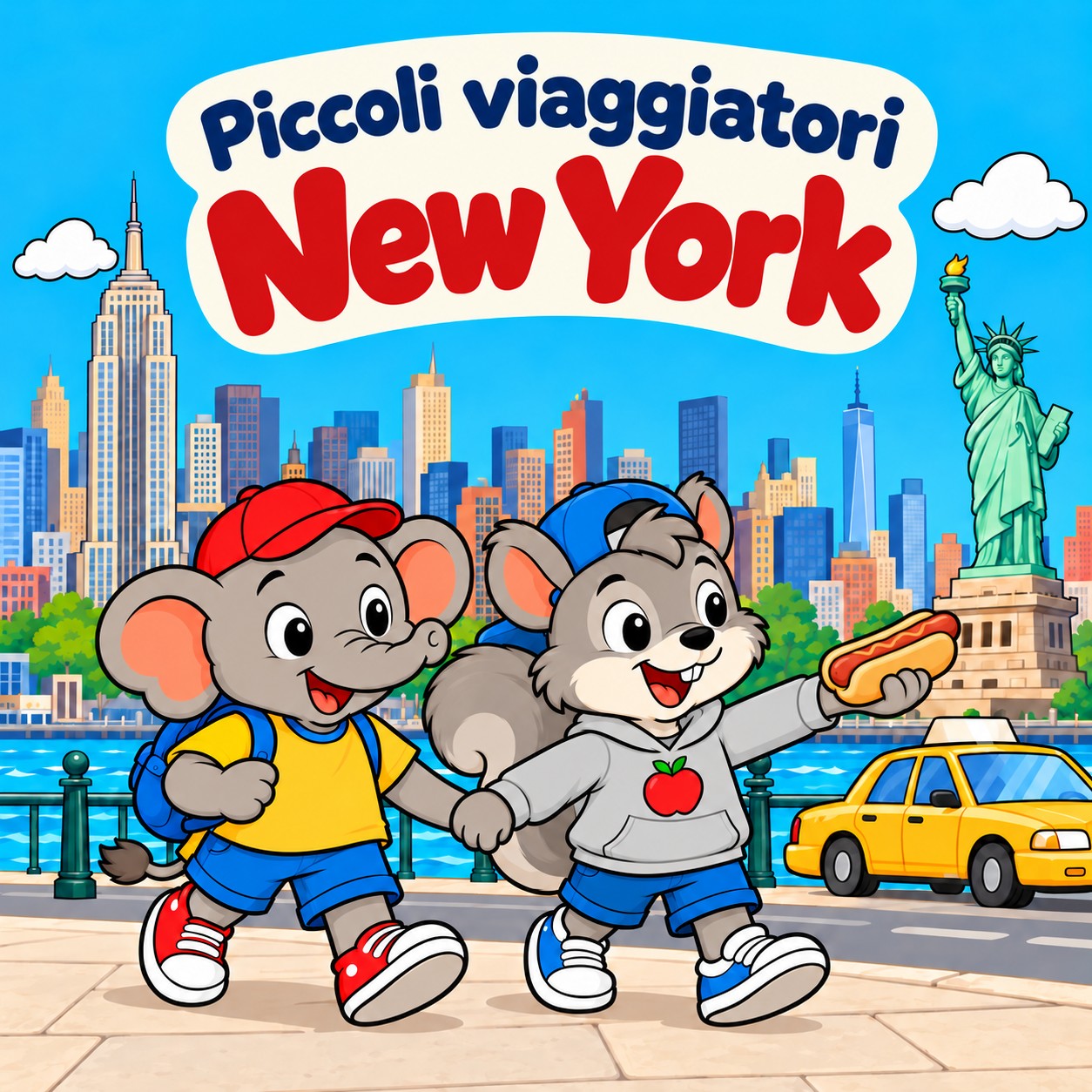 Copertina in anteprima di Piccoli viaggiatori – New York