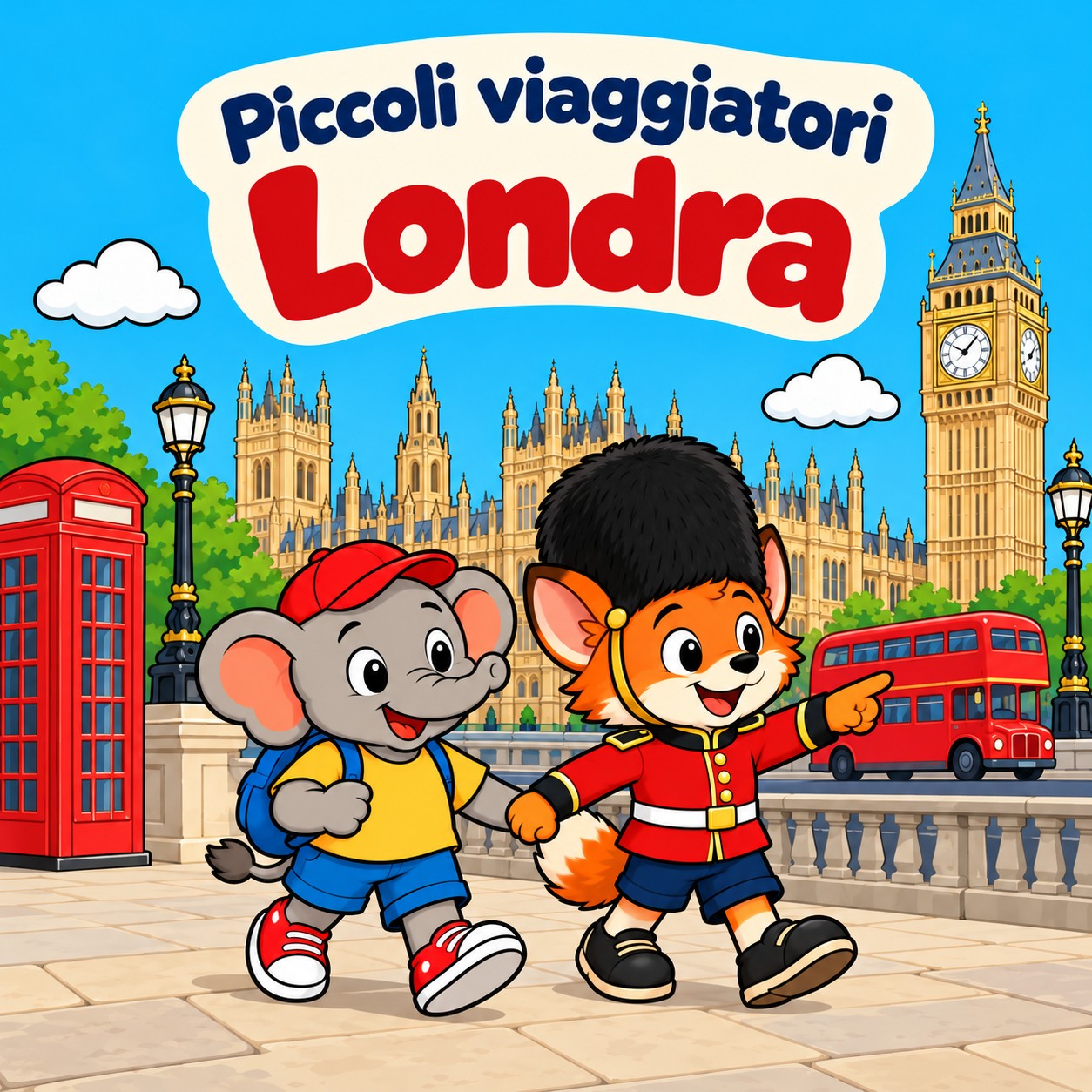 Copertina in anteprima di Piccoli viaggiatori – Londra