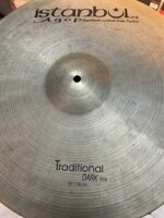 istanbul-agop-20-traditional-dark-ride-cymbal-usato
