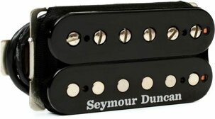 2 Cover Pickup Humbucker Open Metallo Nero Per Chitarra Elettrica – Generico - Foto 6