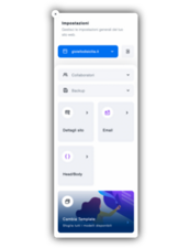 editorsitobrandpianodilavoroimpostazioni