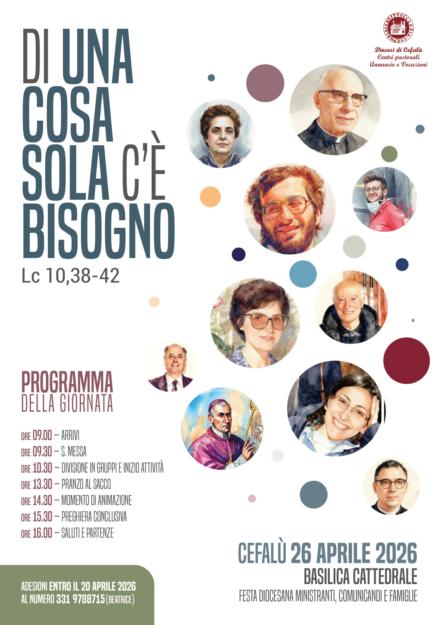 Festa diocesana ministranti, comunicandi e famiglie 2026 Festa diocesana ministranti, comunicandi e famiglie 2026