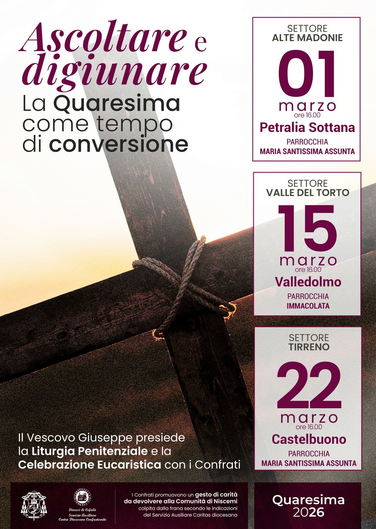 Liturgia Penitenziale di Quaresima per le Confraternite