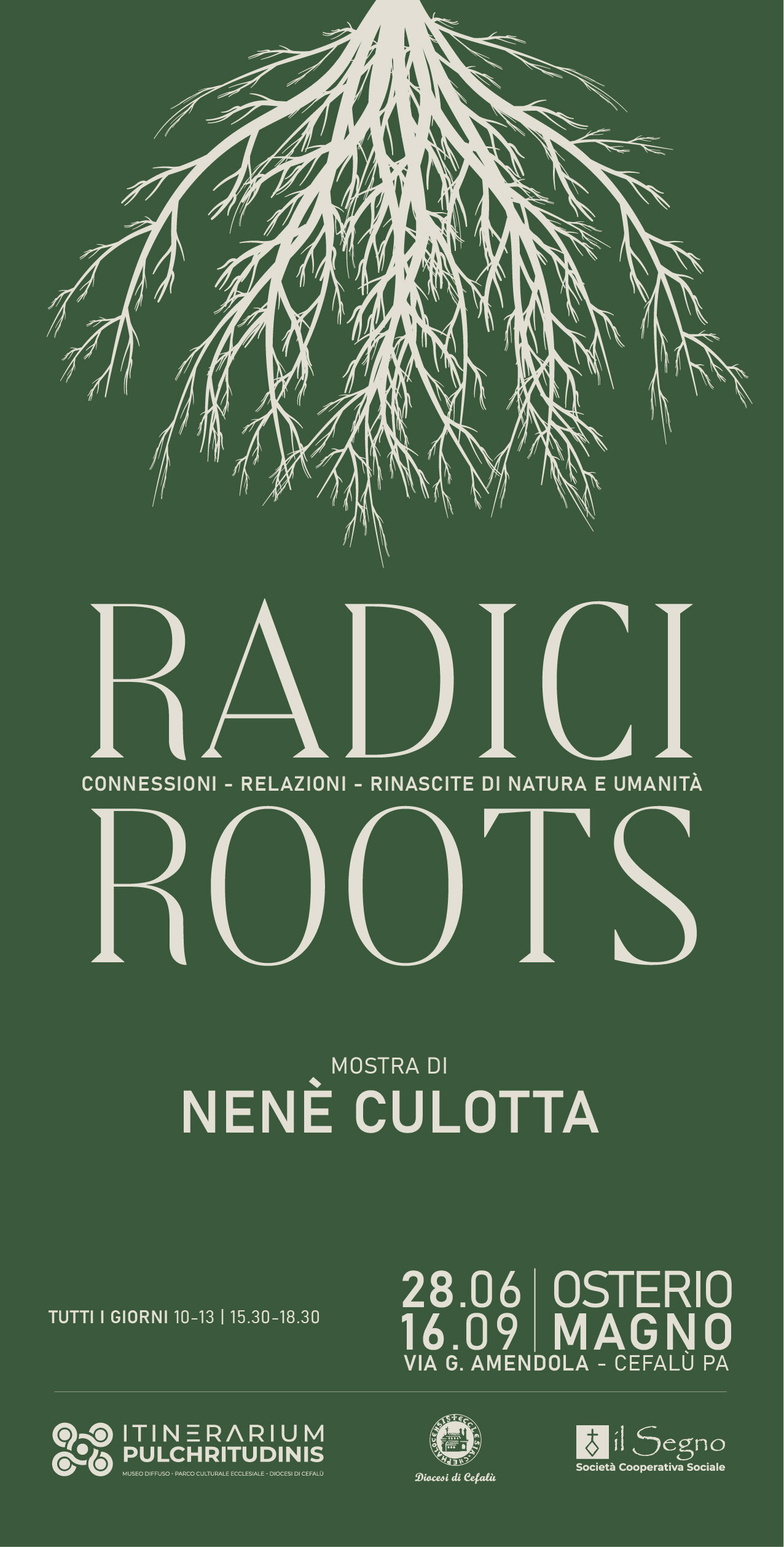 &ldquo;Radici&rdquo; di Nen&egrave; Culotta in mostra all'Osterio Magno di Cefal&ugrave;