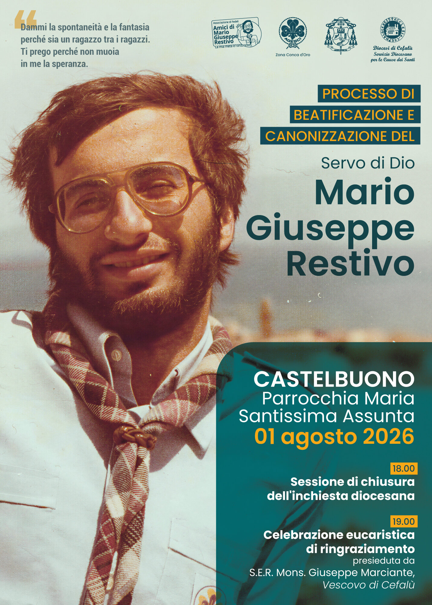 Processo di beatificazione e canonizzazione del Servo di Dio Mario Giuseppe Restivo