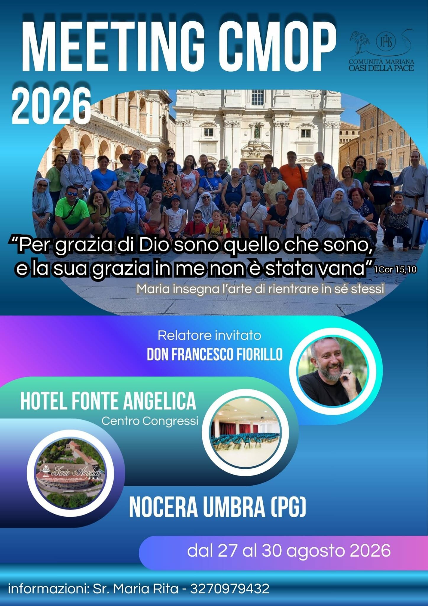 Meeting CMOP 2026, Nocera Umbra, 27-30.08.26, 