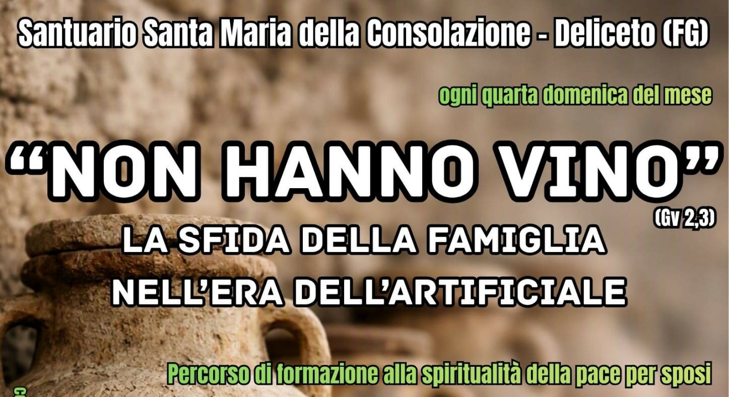 Percorso di formazione alla spiritualità della pace per sposi, programma 2026-2027
