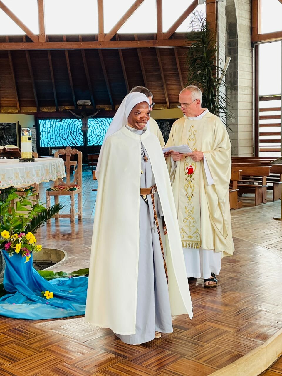 First votes in Mbalmayo, 11 February 2026