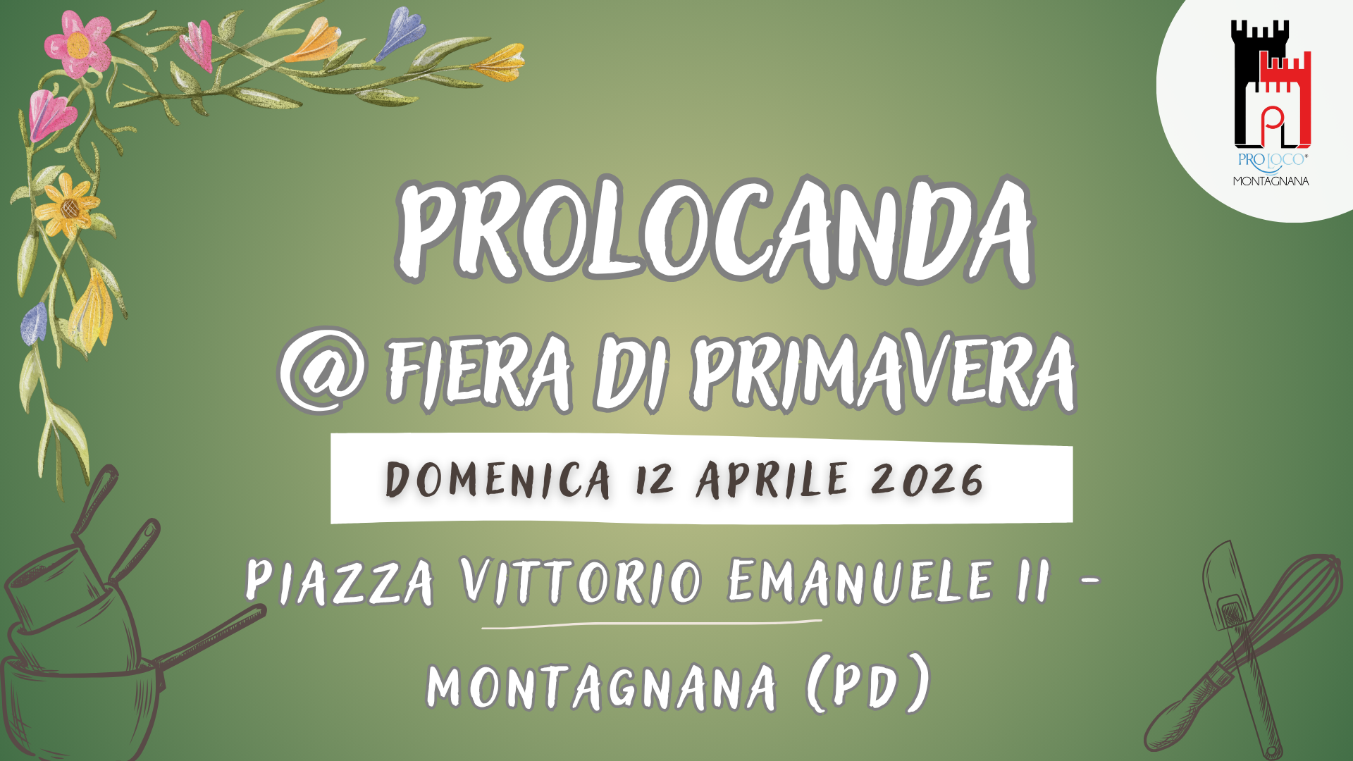 Pro Locanda alla Fiera di Primavera - domenica 12 aprile