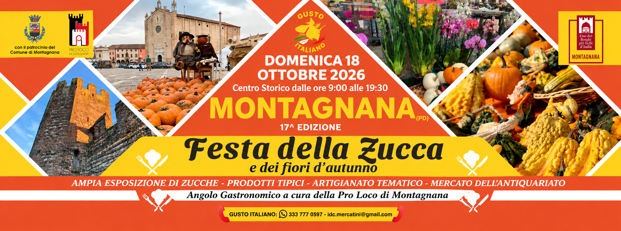 Domenica 18 ottobre 2026 - Festa della Zucca