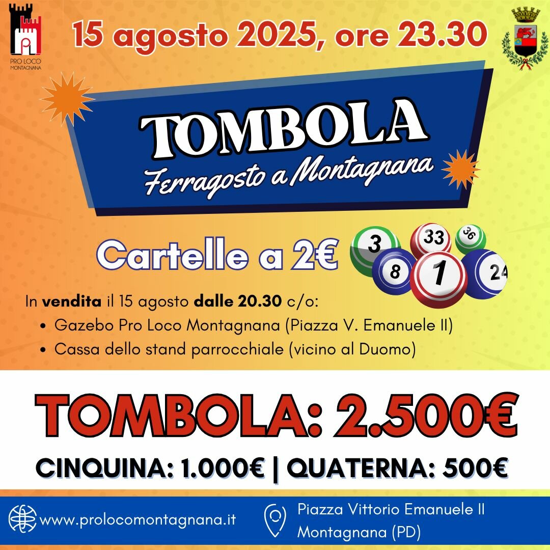 Tombola 15 agosto 2025