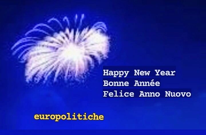 Happy New Year to all Europeans! Happy New Year to all Europeans!