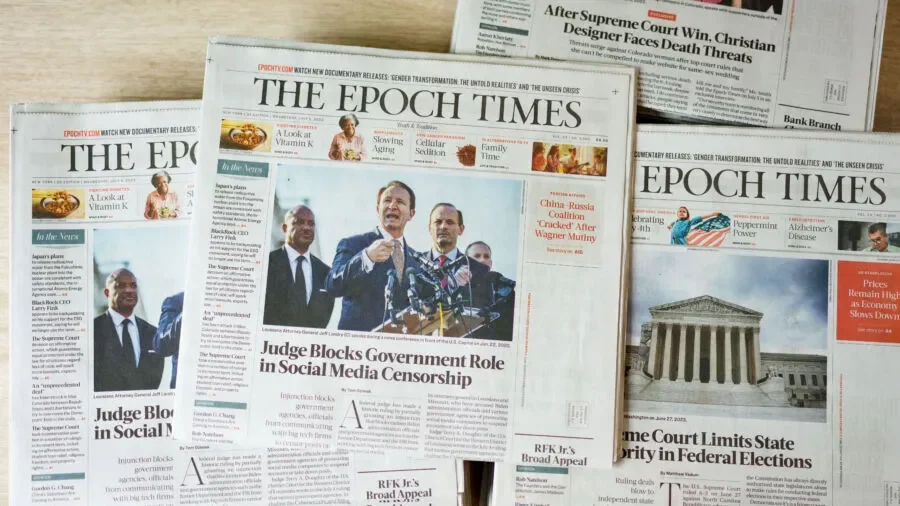 L'estemporaneo, presumibilmente fugace, rilancio di The Epoch Times