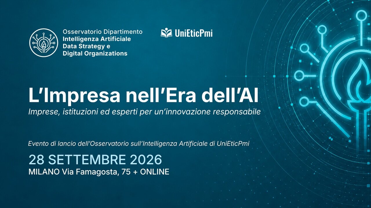 Intelligenza Artificiale e imprese: il 28 settembre un appuntamento per capire come cambia il lavoro