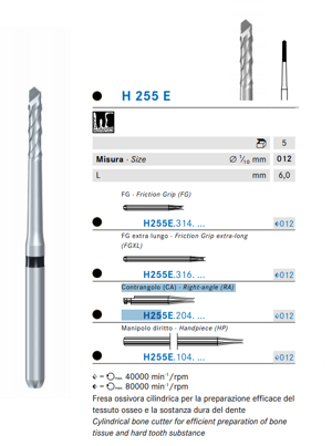 h255e-fresa-ossivora-blister-5pz