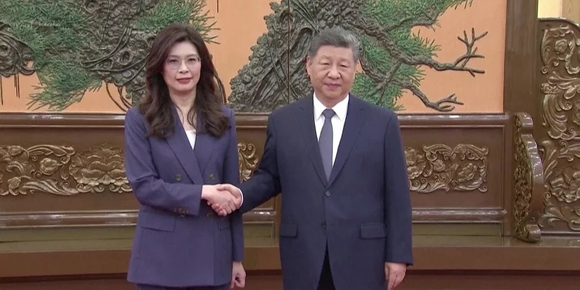 Il KMT guarda alla riunificazione pacifica con Pechino: Cheng Li-wun incontra Xi Jinping