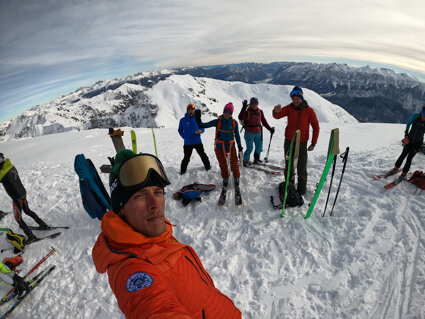 Scialpinismo: Patick Gasperini - Guida Alpina Scialpinismo: Patick Gasperini - Guida Alpina