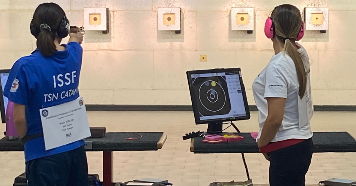 Tiro a Segno, il Cus Catania protagonista ai Campionati Nazionali Universitari