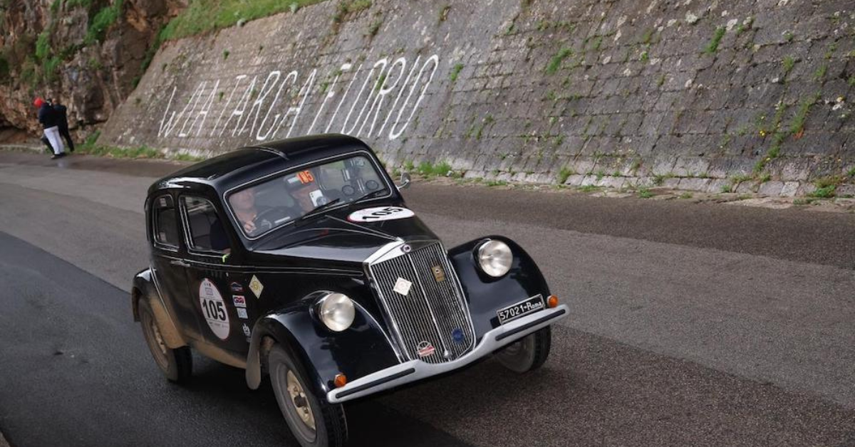 Targa Florio, Moceri su Lancia Aprilia mette il sigillo sull'edizione 2025