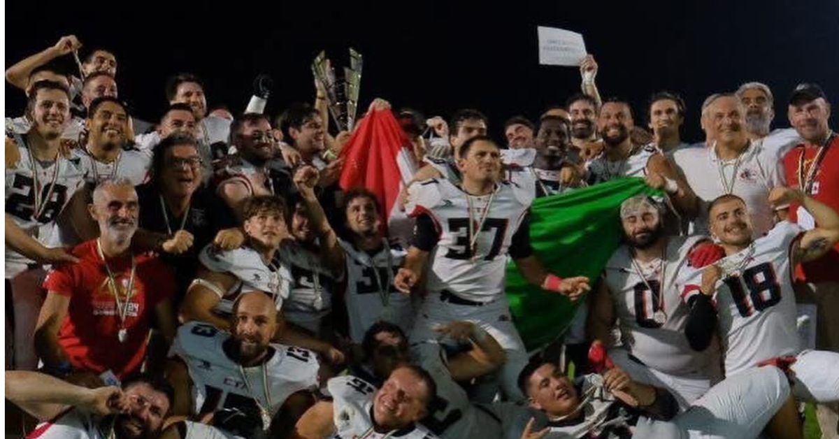 Football americano, Elephants Catania campioni d&rsquo;Italia della Seconda Divisione