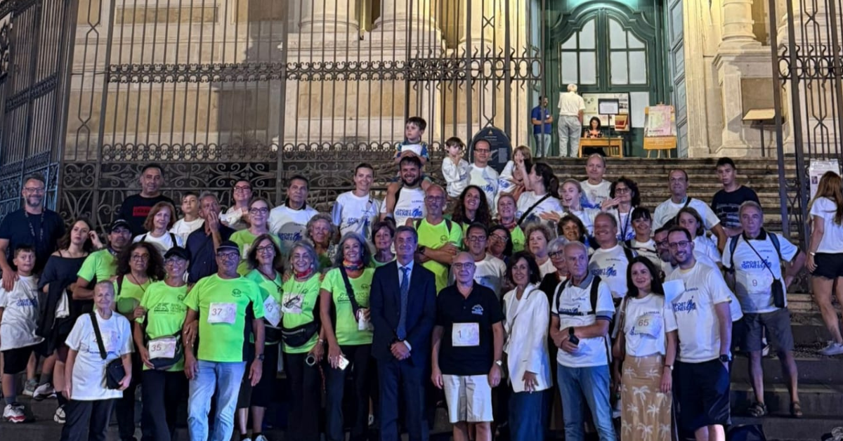 Suggestione e successo nonostante la pioggia per la prima “Camminata per Sant’Agata”