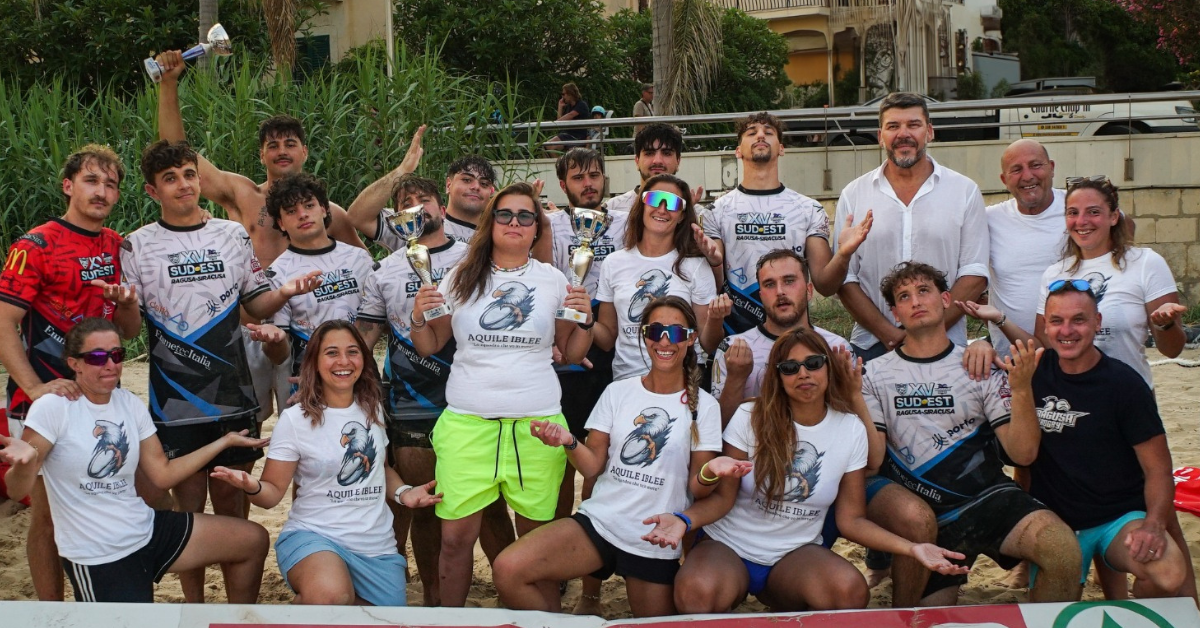 Beach Rugby a Marina di Ragusa: emozioni nel ricordo di Nino Pagano