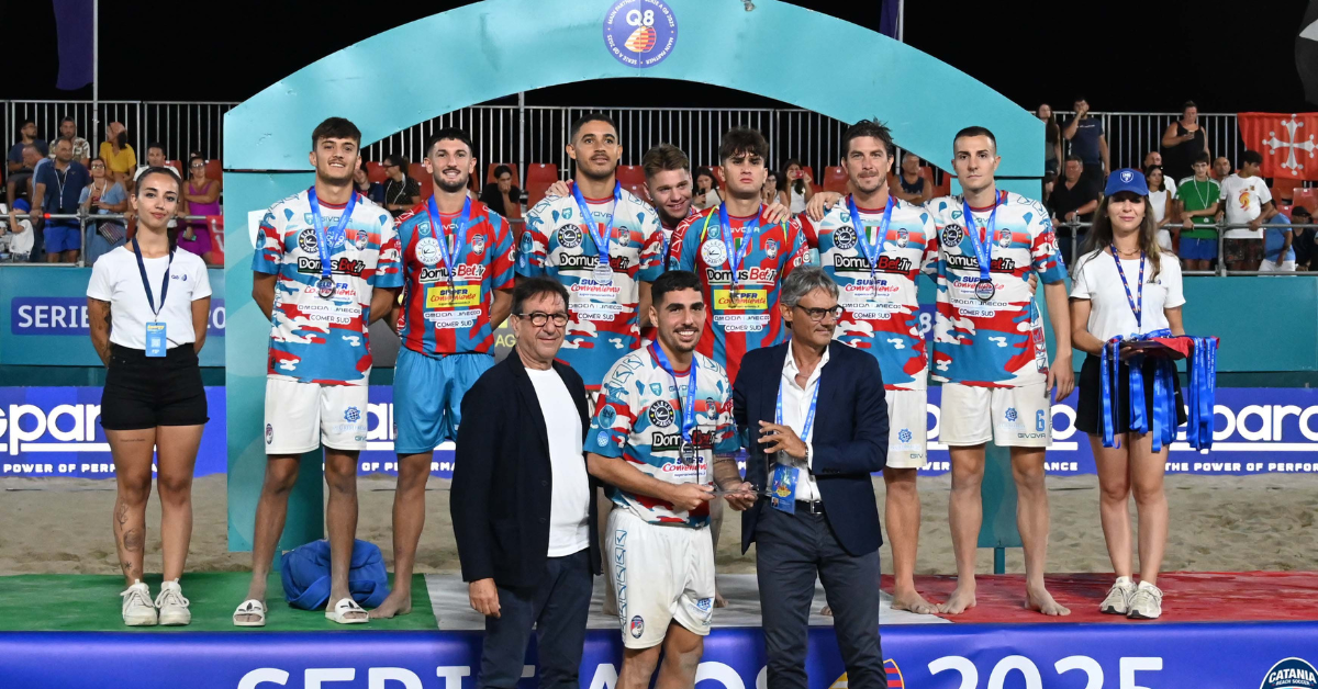 Beach Soccer, sfuma lo scudetto per Catania e il carro dei vincitori si svuota