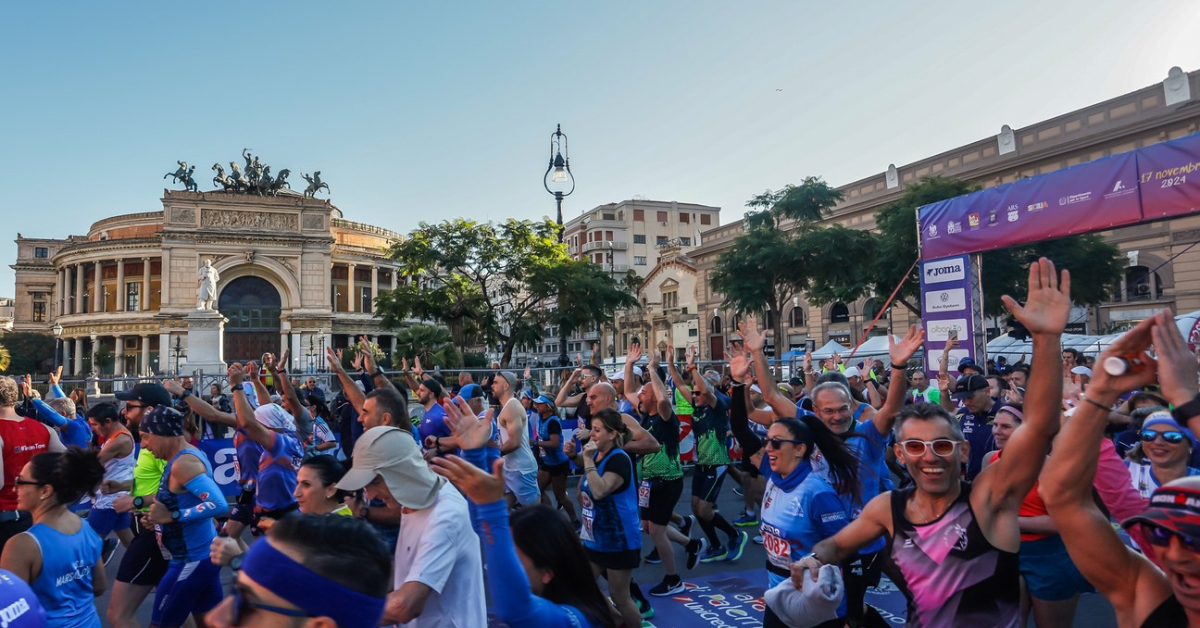 Boom di iscrizioni alla maratona di Palermo per l'edizione del trentennale