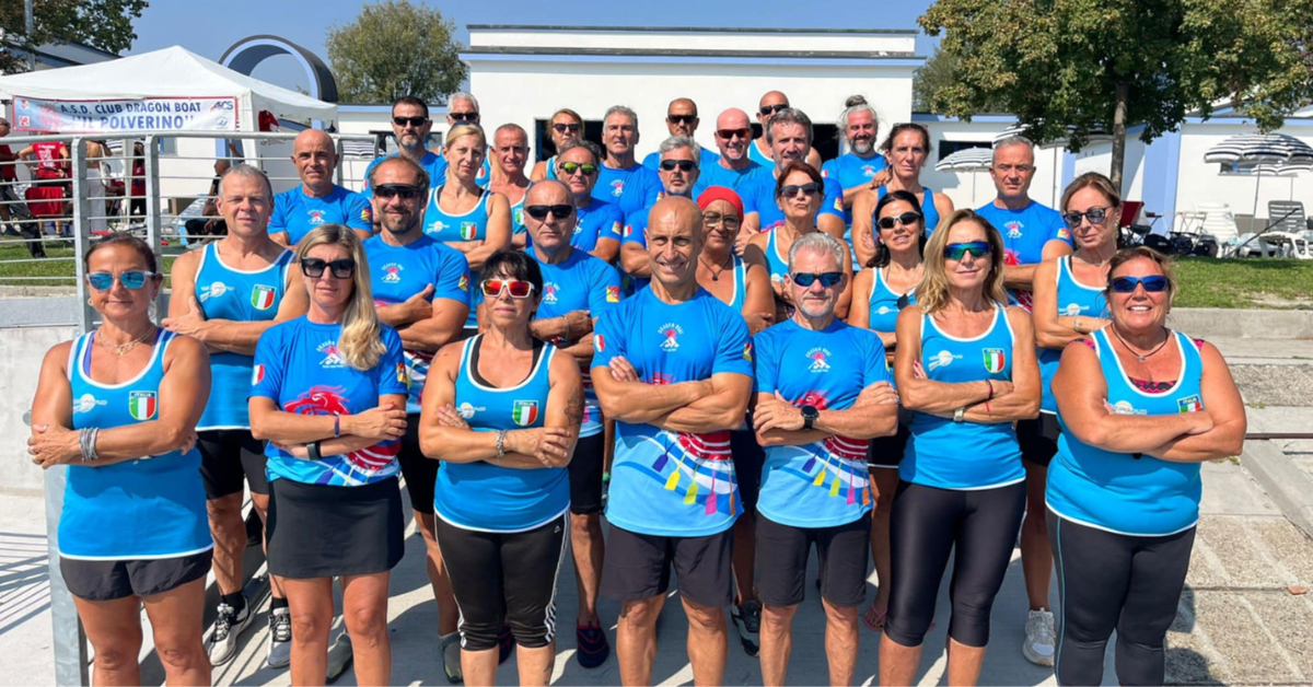 Dragon Boat, trionfo del Circolo Canoa Catania all’Idroscalo di Milano