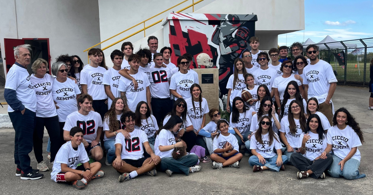 Francesco Aronica per sempre in campo: dal premio Mvp del Silver Bowl alle opere al Benito Paolone