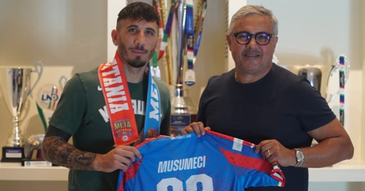 La Meta Catania blinda il suo capitano simbolo Carmelo Musumeci