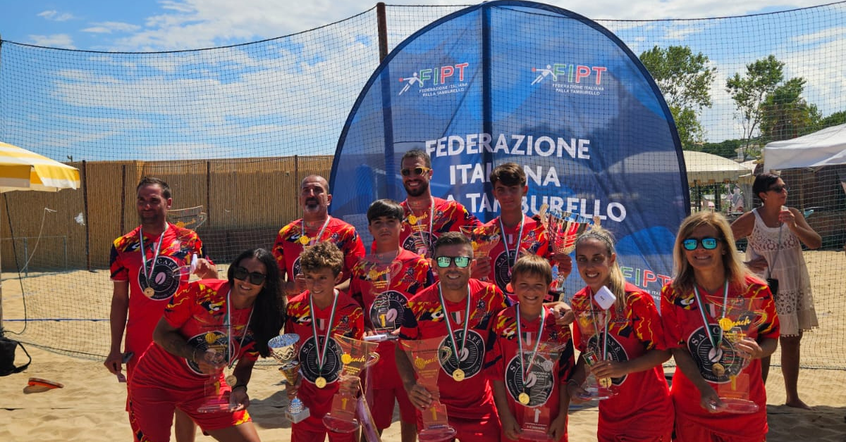 Catania nella storia del tambeach italiano: Palabeach conquista sei titoli tricolori a Vasto Marina