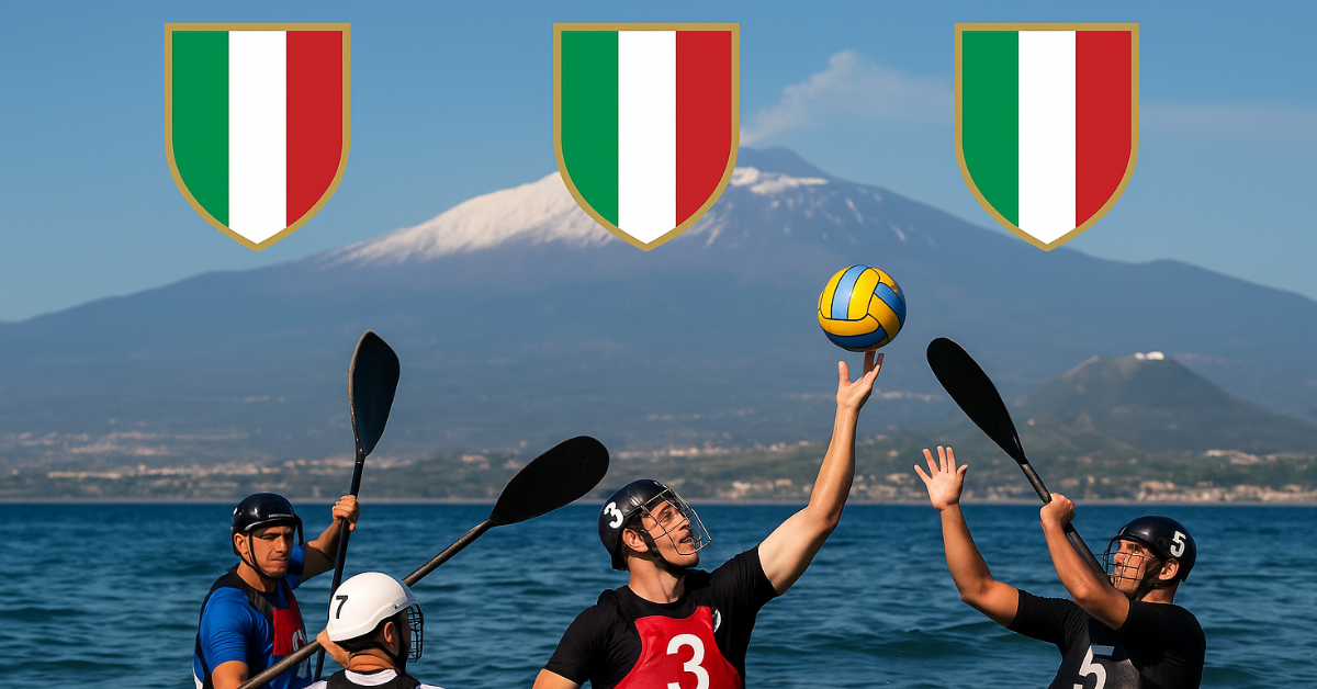 Scudetti Canoa Polo 3vs3: se valgono per la FICK, valgono anche per Catania
