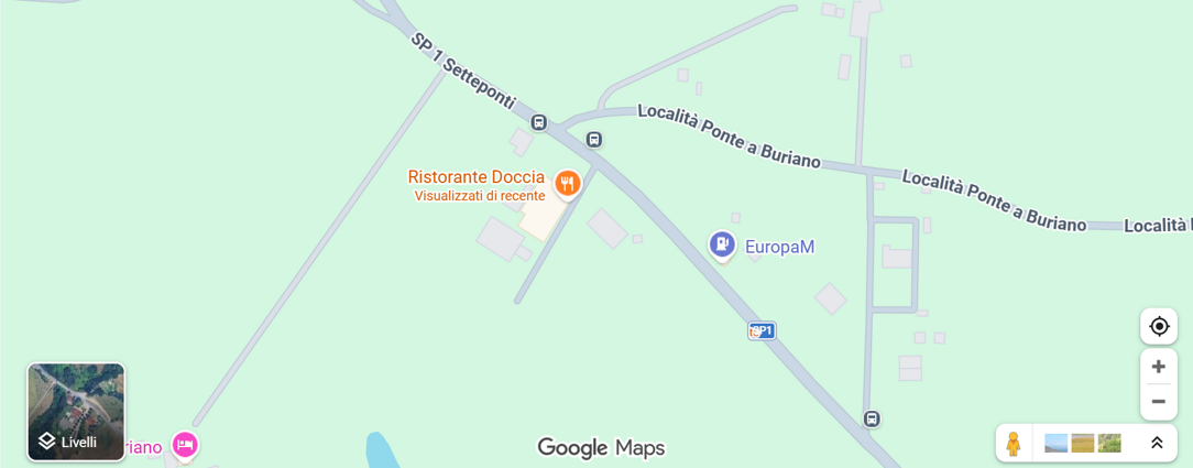 ristorante doccia_mappa contatti