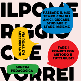 turchese e bianco illustrato avviso l' estate è arrivata