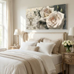 quadro-decorativo-100x50cm-con-rose-bianche-per-camera-da-letto-ec472