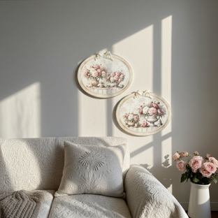 composizione di quadri in stile shabby chic by cesaria arte composizione di quadri in stile shabby chic by cesaria arte