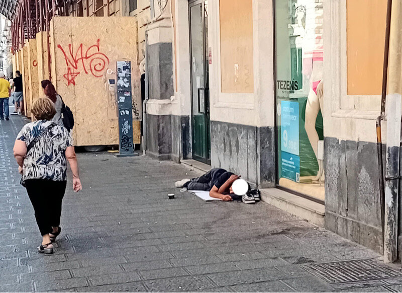 Catania senza dormitorio a bassa soglia