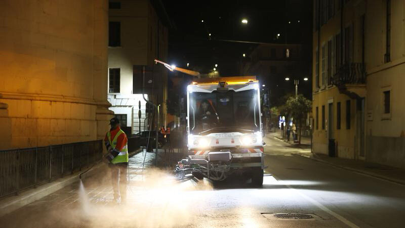 Catania, il calendario dello spazzamento notturno delle strade del Centro