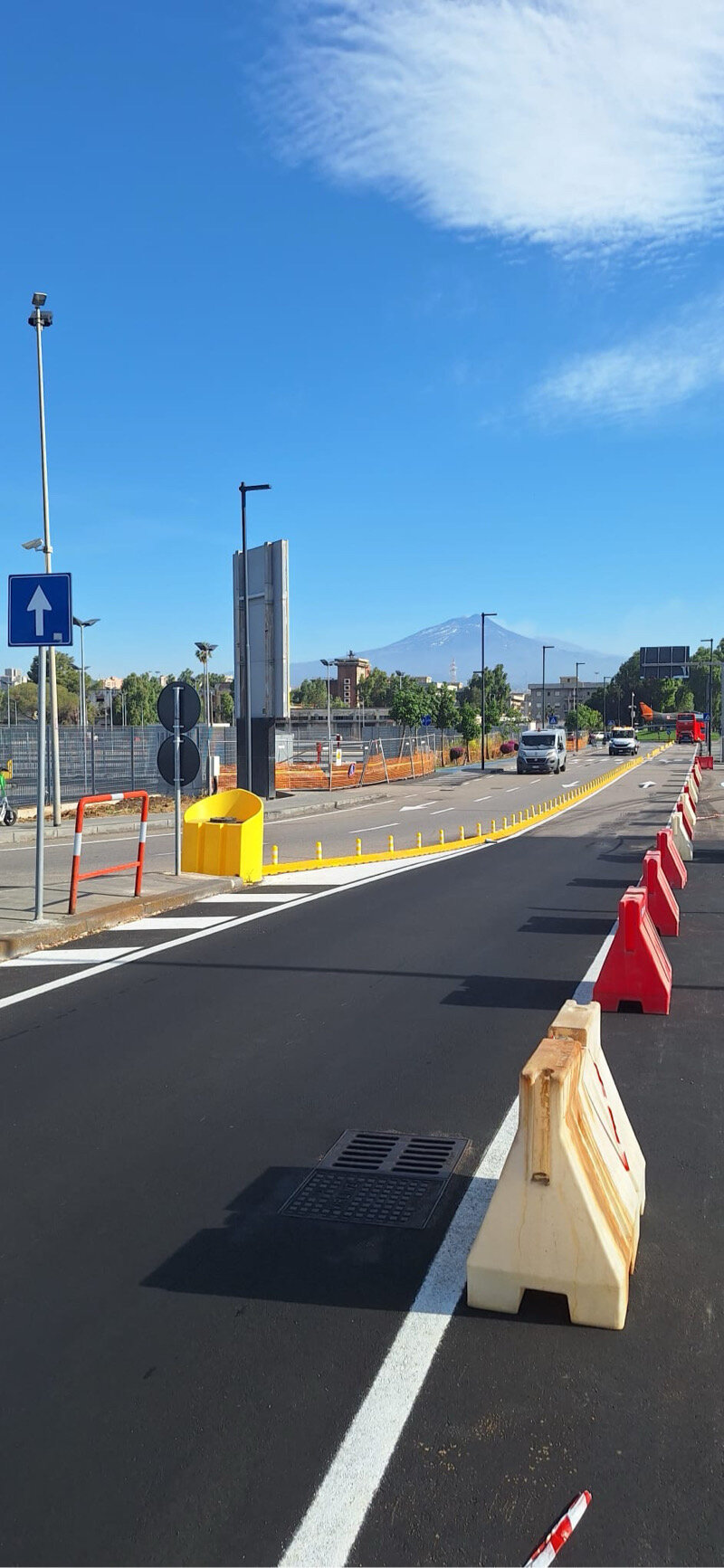 Aeroporto Catania, cambia la viabilità sotto gli occhi della Polizia Locale