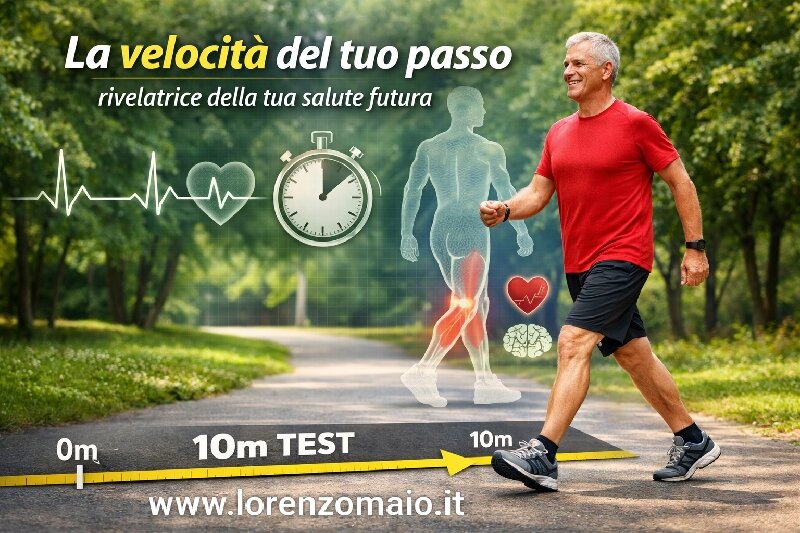 La velocità del cammino: un indicatore chiave di salute, autonomia e longevità