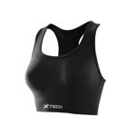 x-tech-top-sportivo-donna-double-nero-ne01-sm