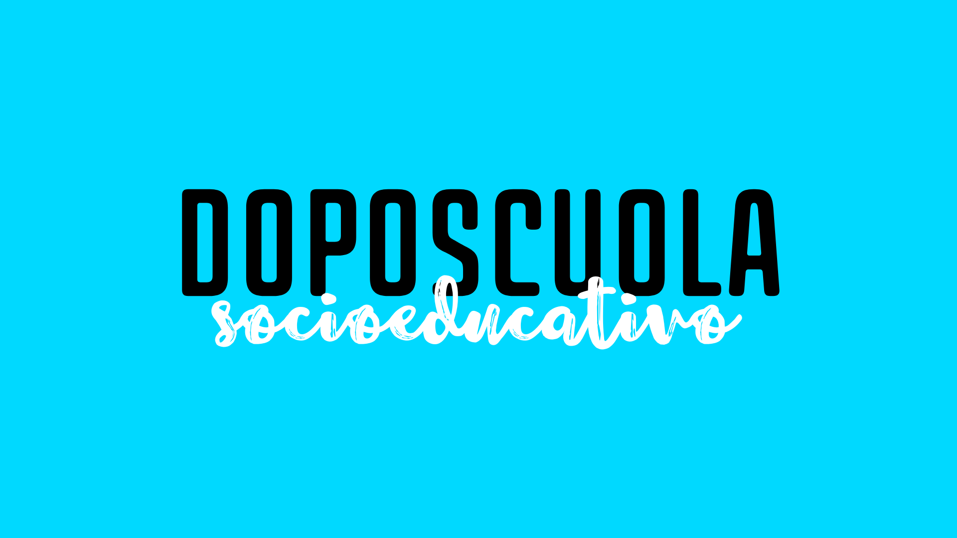 Progetto Doposcuola Socioeducativo 2025 - 2026