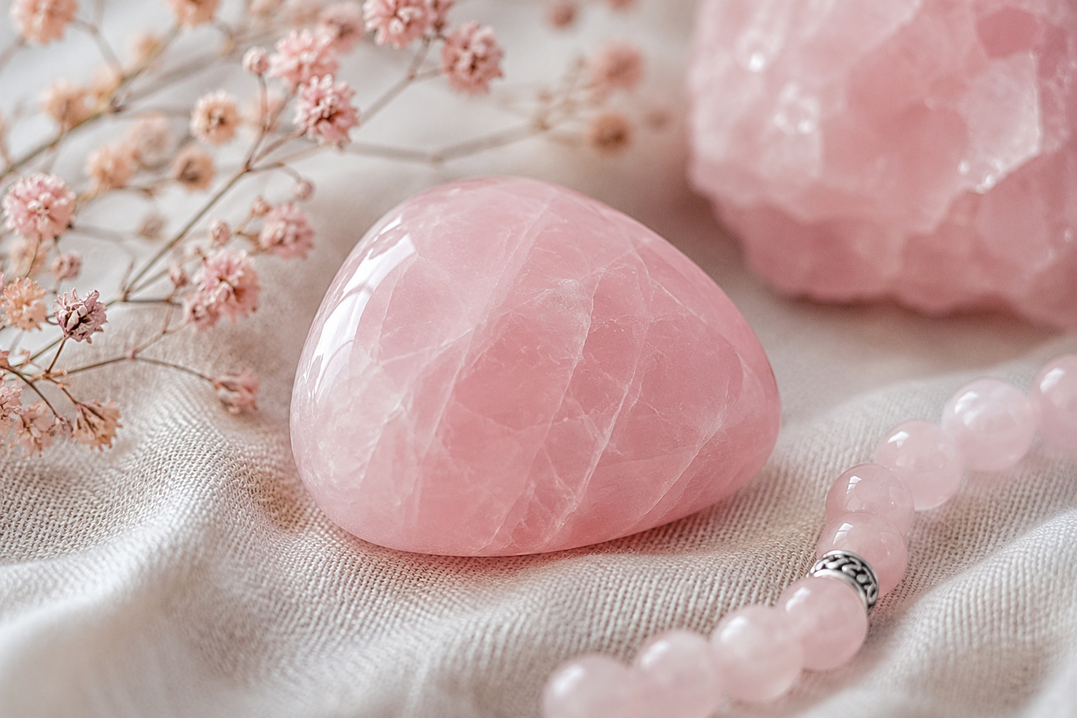 Quarzo Rosa: la pietra dell'amore e della dolcezza Quarzo Rosa: la pietra dell'amore e della dolcezza