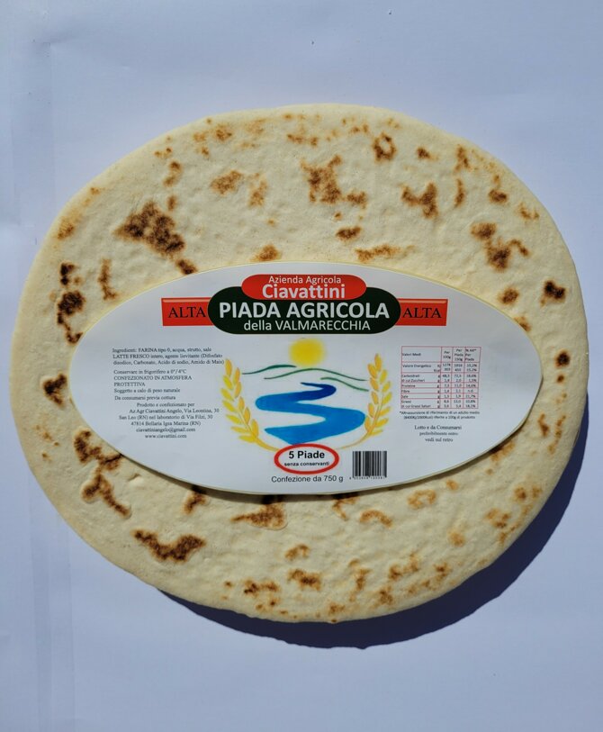PIADA AGRICOLA DELLA VALMARECCHIA.