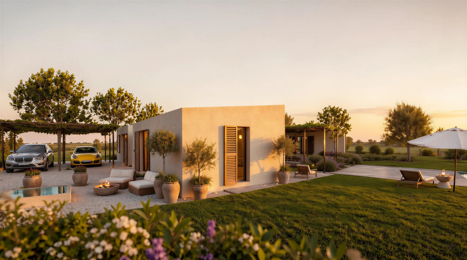 Modulhaus Mallorca Architektenhaus zu verkaufen